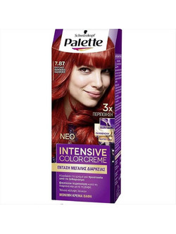 Schwarzkopf Palette Intensive Color Creme 7.87 Έντονο Κόκκινο Χάλκινο Μόνιμη Βαφή Μαλλιών 50ml