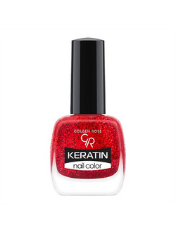 Golden Rose Keratin Nail Color 415 Glitter Βερνίκι Νυχιών 10.5ml