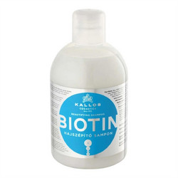 Kallos KJMN Biotin Beautifying Σαμπουάν για Λεπτά & Ταλαιπωρημένα Μαλλιά 1lt