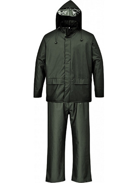 ACTIVE GEAR Αδιάβροχο Σετ PU Πράσινο WAVE RWWAVN ACTIVE GEAR (007862-GREEN)
