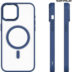 Sonique Magnetic MagMetal Θήκη iPhone 14 Plus Blue