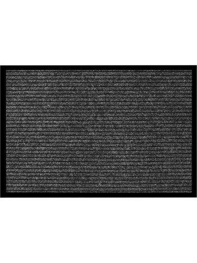 HOME USE πατάκι εισόδου HUH-0207, αντιολισθητικό, 60x40cm, 6mm πάχος, γκρι HUH-0207