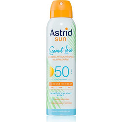Astrid Sun Coconut Love Αντηλιακό Spray Προσώπου Σώματος Spf50 150ml