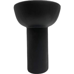 ΕΠΙΤΡΑΠΕΖΙΟ ΚΕΡΑΜΙΚΟ ΔΙΑΚΟΣΜΗΤΙΚΟ ELENDIL HM4602.02 ΜΑΥΡΟ ΜΑΤ Φ23x32Υ εκ (1 τεμ.)