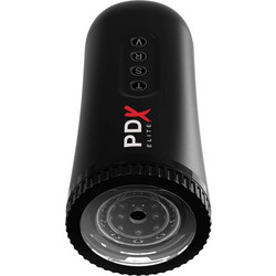 Pipedream PDX Elite Moto Blower Pocket Αυνανιστήρι με Δόνηση Black