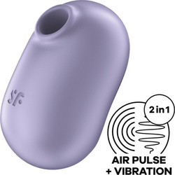 Satisfyer Pro To Go 2 Double Κλειτοριδικός Δονητής Μωβ