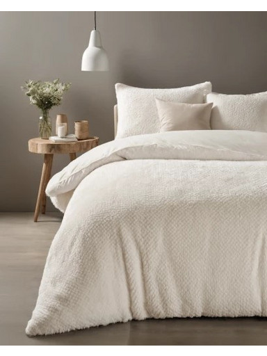 Παπλωματοθήκη Teddy Fur 240 x 220