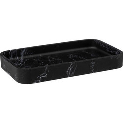 Θήκη για Σαπούνι 5five Μαύρη 19x11x2,5cm 174793B