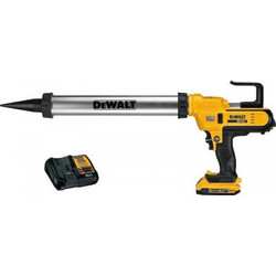 Πιστόλι σιλικόνης Dewalt 310-610m συμβατό με λουκάνικο (1x2.0Ah) DCE580D1 - DEWALT