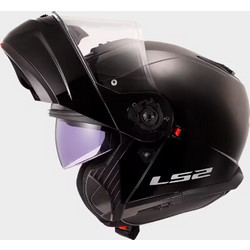 LS2 FF908 Strobe II Matt Black Κράνος Μηχανής Flip-Up 1700gr