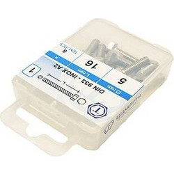 Βίδες Εξάγωνες Όλο Βόλτα Inox A2 Easy Kit 6 Χ 50. τεμάχια 3