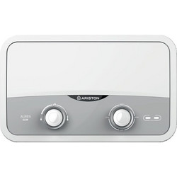 Ariston Aures Slim Flow 7 Sh Ταχυθερμοσίφωνας Κεντρικός Μονοφασικός Τοίχου 7kW