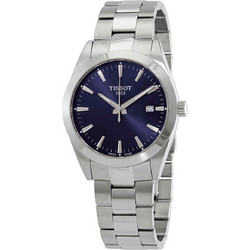 Tissot Gentleman Ανδρικό Ρολόι με Ασημί Μεταλλικό Μπρασελέ T127.410.11.041.00