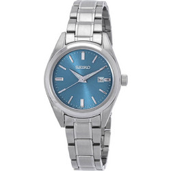 Seiko Γυναικείο Ρολόι με Ασημί Μεταλλικό Μπρασελέ SUR531P1