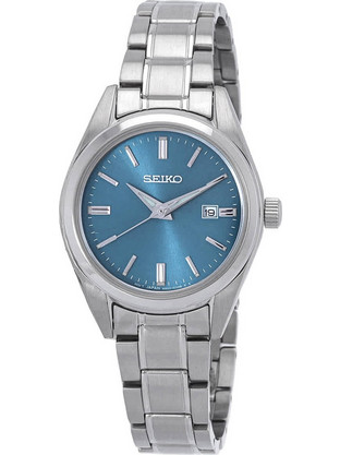 Seiko Γυναικείο Ρολόι με Ασημί Μεταλλικό Μπρασελέ SUR531P1