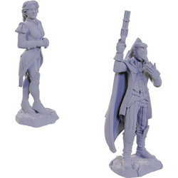 WizKids! Σετ άβαφες φιγούρες Critical Role - Percival & Cassandra De Rolo