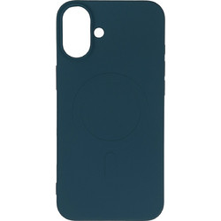 Liquid Silicone Case MagSafe for iPhone 16 Plus - dark blue