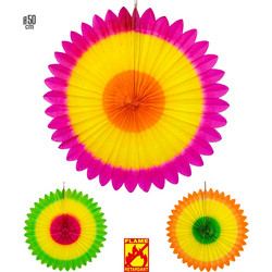 ΔΙΑΚΟΣΜΗΤΙΚΟ TRICOLOR PAPER FAN 50ΕΚ