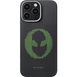 Θήκη Pitaka x Aries Tactile Weaving+ Aramid MagEZ 5 Magsafe 1500D 1.05mm CARBON FIBER για Apple iPhone 16 PRO MAX 6.9 2024 - ALIEN - KI1601ALP