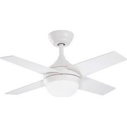 Perenz Illumina 7162B CT Ανεμιστήρας Οροφής 70W με Φως & Τηλεχειριστήριο Λευκός