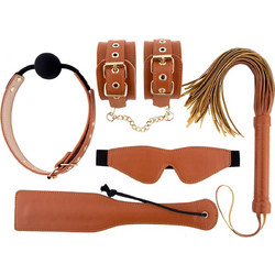 Dream Toys Blaze Bondage BDSM Set 5τμχ Καφέ