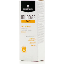 Heliocare 360 Oil-Free Dry Touch Αντηλιακή Κρέμα Προσώπου SPF50 50ml