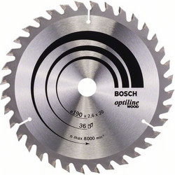 BOSCH ΠΡΙΟΝΟΔΙΣΚΟΣ ΔΙΣΚΟΠΡΙΟΝΩΝ OPTILINE 190MMX20