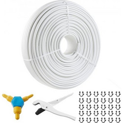 VEVOR Σωλήνας PEX-AL-PEX 984ft, 5/8'' Διάμετρος, Σύνθετος Σωλήνας Αλουμινίου-Πλαστικού με Φράγμα Οξυγόνου για Ενδοδαπέδια Θέρμανση LSGBSDDLP300ZT4CBV0