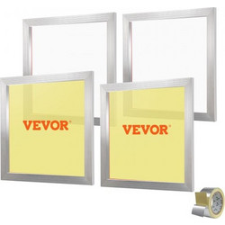 Σετ Μεταξοτυπίας VEVOR με Πλαίσιο 20x20in 110 Δίχτυ 4τμχ SYKJD41102020DC8SV0