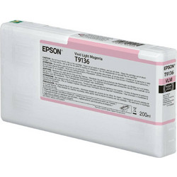 Epson T9136 Vivid Light Magenta Μελάνι Εκτυπωτή Inkjet C13T913600