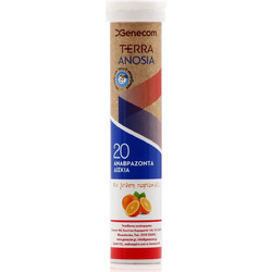 Genecom Terra Anosia Orange 20 Αναβράζοντα Δισκία