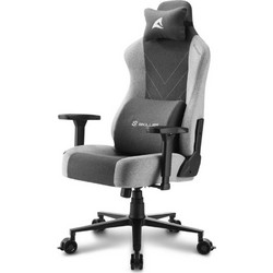 Sharkoon Skiller SGS30 Καρέκλα Gaming Υφασμάτινη Μαύρη Γκρι
