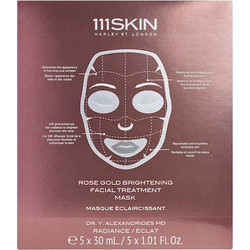 111Skin Rose Gold Brightening Facial Masks Box 5x30ml