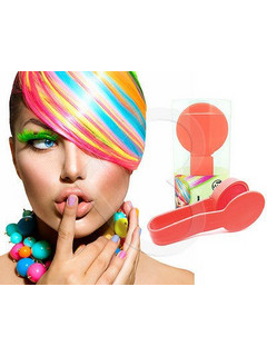 W7 Hair Chalk Semi Permanent Peach Red Μόνιμη Βαφή Μαλλιών