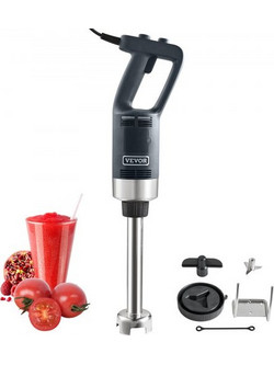 VEVOR Commercial Immersion Blender, 750 Watt Heavy Duty Mixer, Μεταβλητής Ταχύτητας Kitchen Stick Mixer με λεπίδα από ανοξείδωτο ατσάλι 304, φορητό μίξερ πολλαπλών χρήσεων για σούπα, smoothie, πουρέ,