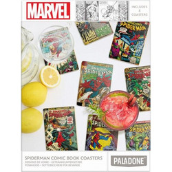 Spiderman Comic Book Coasters Videogames NEW