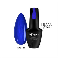 Mixcoco SMC 124 Ημιμόνιμο Βερνίκι Νυχιών 15ml