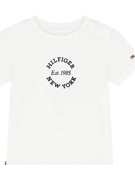 Tommy Hilfiger Παιδικό T-shirt ΛΕΥΚΟ KN0KN01964-YBR