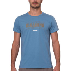 Bidi Badu Spectrum Chill Men's Tennis Tee Denim / Light Brown