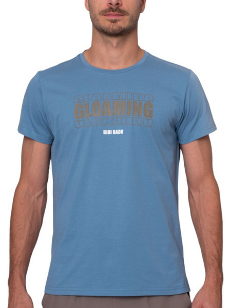 Bidi Badu Spectrum Chill Men's Tennis Tee Denim / Light Brown