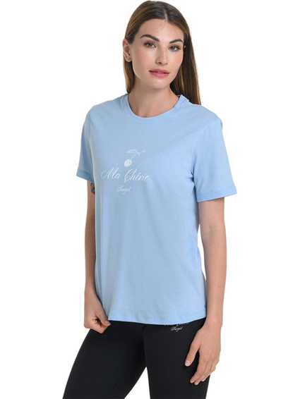 Target Γυναικεία κοντομάνικη μπλούζα Single Jersey ''Cherry'' S25-65200-46