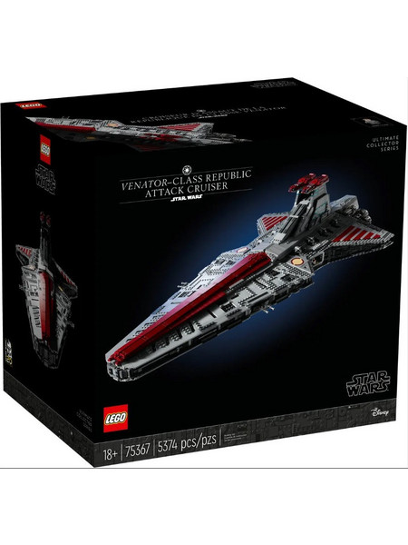 Lego Star Wars Venator-Class Republic Attack Cruiser για 18+ Ετών 75367