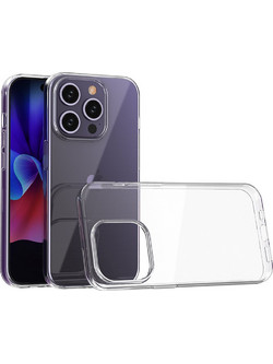 Back Cover Σιλικόνης Διάφανο (iPhone 15 Pro)