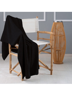 Ξενοδοχειακή Πετσέτα Πισίνας Vat Dyed 600gr 80x200cm Joli Μαύρο