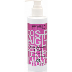 Imel Go Straight Anti-Frizz Λοσιόν Μαλλιών για Όγκο Φριζάρισμα 250ml
