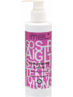 Imel Go Straight Anti-Frizz Λοσιόν Μαλλιών για Όγκο Φριζάρισμα 250ml
