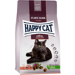 Happy Cat Adult Sterilised Salmon 10kg