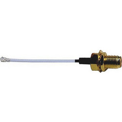 E-zy EZ-UFL2SMAB20 UFL/IPEX to SMA Bulkhead 20cm