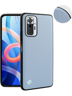 Bodycell Vegan Cover Θήκη Light Blue (Xiaomi Redmi Note 10 Pro)