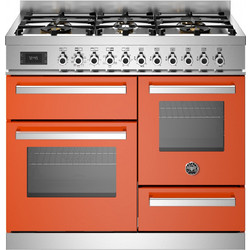 Bertazzoni PRO106L3EART Κουζίνα Ηλεκτρική με Εστίες Αερίου 99.5cm